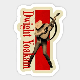 Nyindirprojek Dwight Yoakam is counyrt Sticker